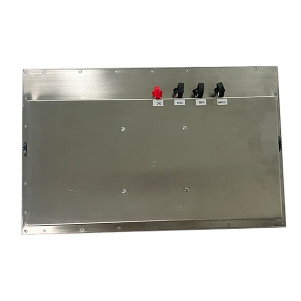 17.3-inch IP67 Monitor Stainless Steel Resistive Touch with Desktop Bracket (HV-M173S) - Image 4