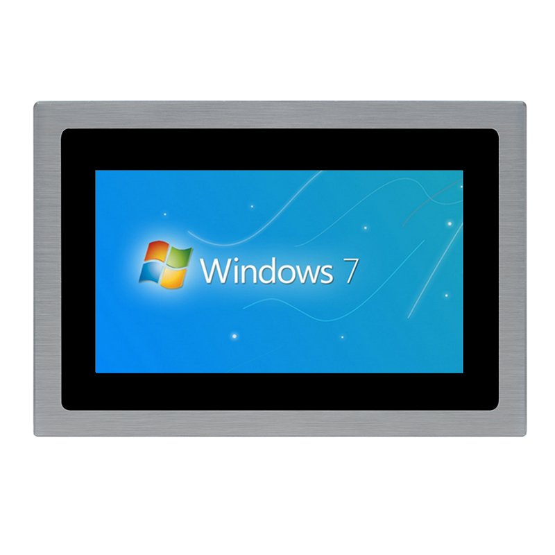 7-inch Industrial Touch Panel PC Aluminum Alloy Computer 4xCOM 4xUSB for Kiosk (HV-C070)