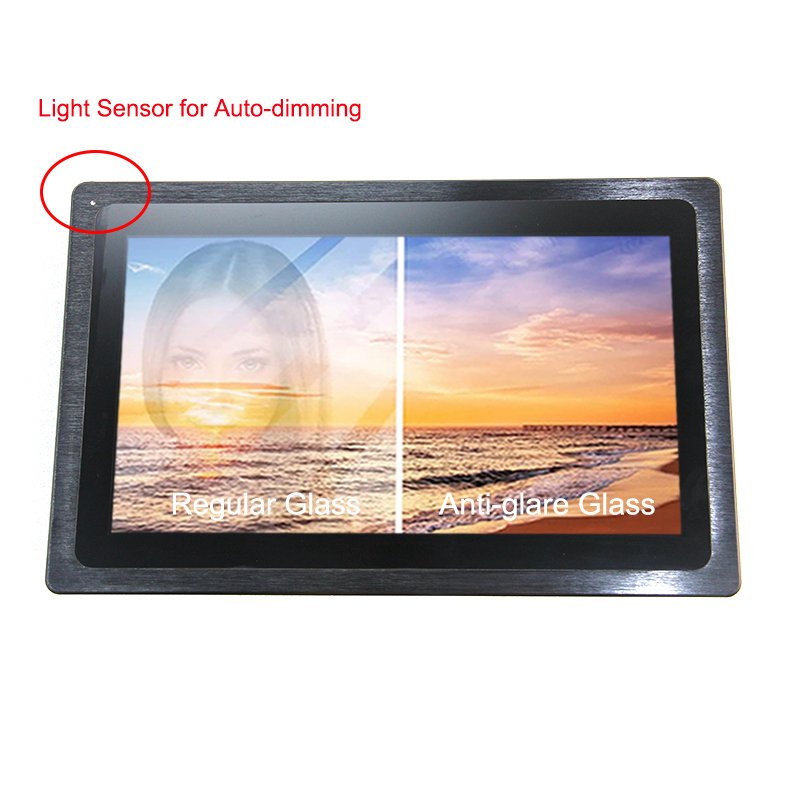 15.6-inch Monitor 1000nits Anti-glare Glass -30℃ ~ +80℃ for Propane Vending Machine, Suitable for Raspberry PI (HV-M156E) 5pcs Stocked