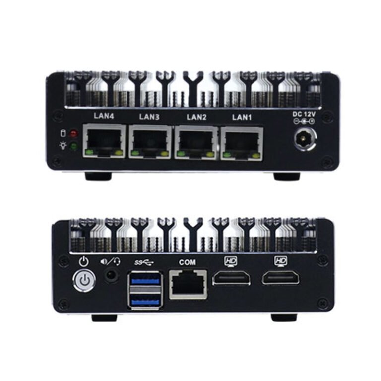J3160 5xLAN 2xUSB 2xHDMI BOX PC Industrial MINI PC Fanless for Logistic ...