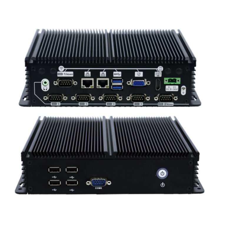 J1900 6xUSB, 6xCOM, 2xLAN, 1xHDMI, 1xVGA BOX PC Industrial MINI PC ...