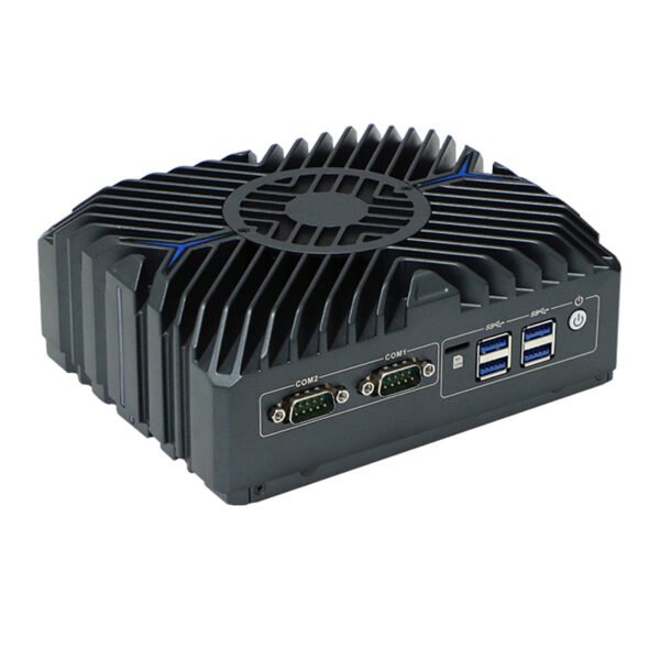 Mini PC Box PC 2xCAN BUS, 1xGPIOX4, 3xHDMI, 3xLAN, 2xCOM, 4xUSB, 1xSIM slot, 1xONOFF button, 1xDC12V for Industrial Automation, Robotics, IoT Gateways, Edge Computing, Machine Vision, AGV/AMR (HV-N307W) - Image 2